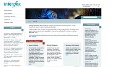 Desktop Screenshot of interfax.com